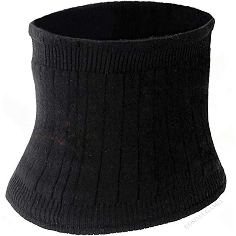 

Lumbar Brace Wool Cashmere Waist Support Warmer Fitness Stomach Protection Sport Safety Breathable Lightweight чорний