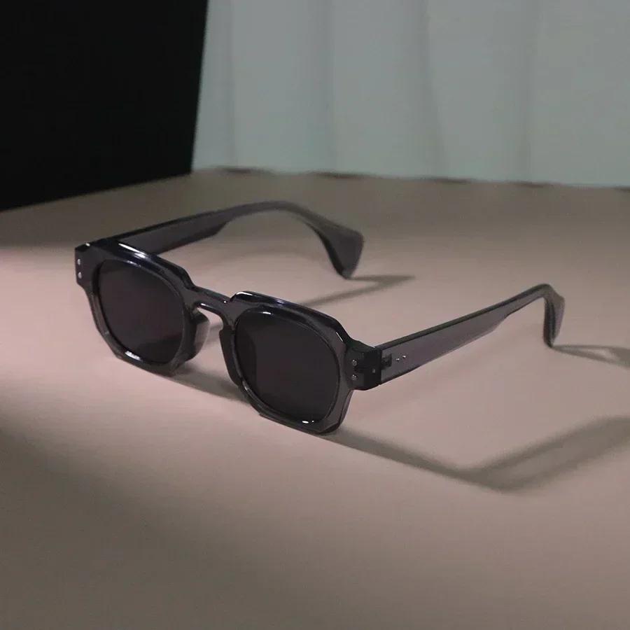 Женские винтажные квадратные солнцезащитные очки Мужские зеркальные градиентные Увеличенные Женские Ретро Модные Роскошный Дизайн Очки Other