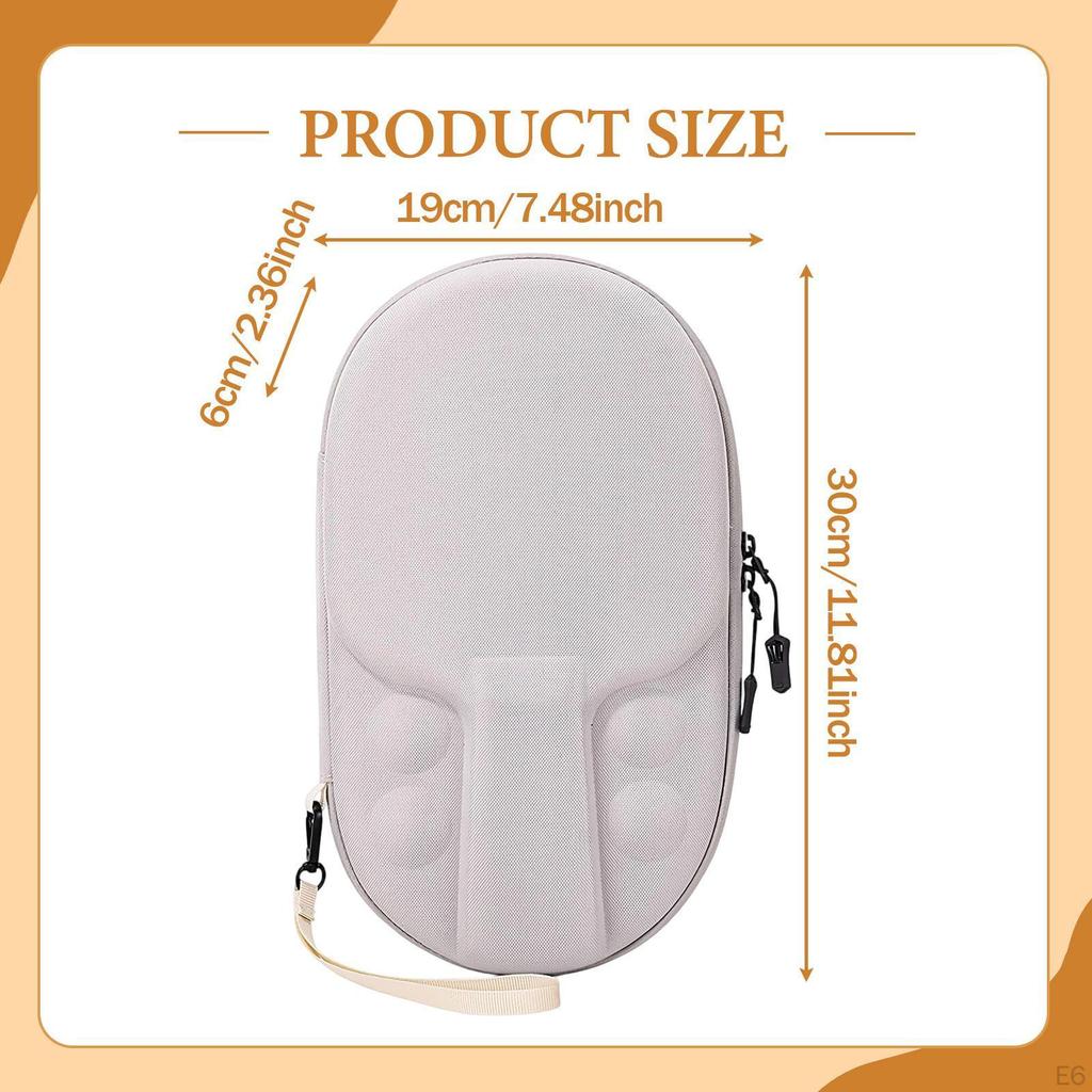 Lightweight, High-quality Table Tennis Racket Case, Holds 2 Paddles And 4 Balls, Ideal for Travel.