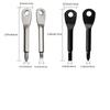 1 Keychain Screwdrivers in Black/silver, Portable Keychain Repair Tool, Suitable for Outdoor Camping Accessories