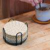 8/10 Pcs Braided Drink Coasters Cotton Rope Hot Pads Dinner Plate Mat Set  Farmhouse