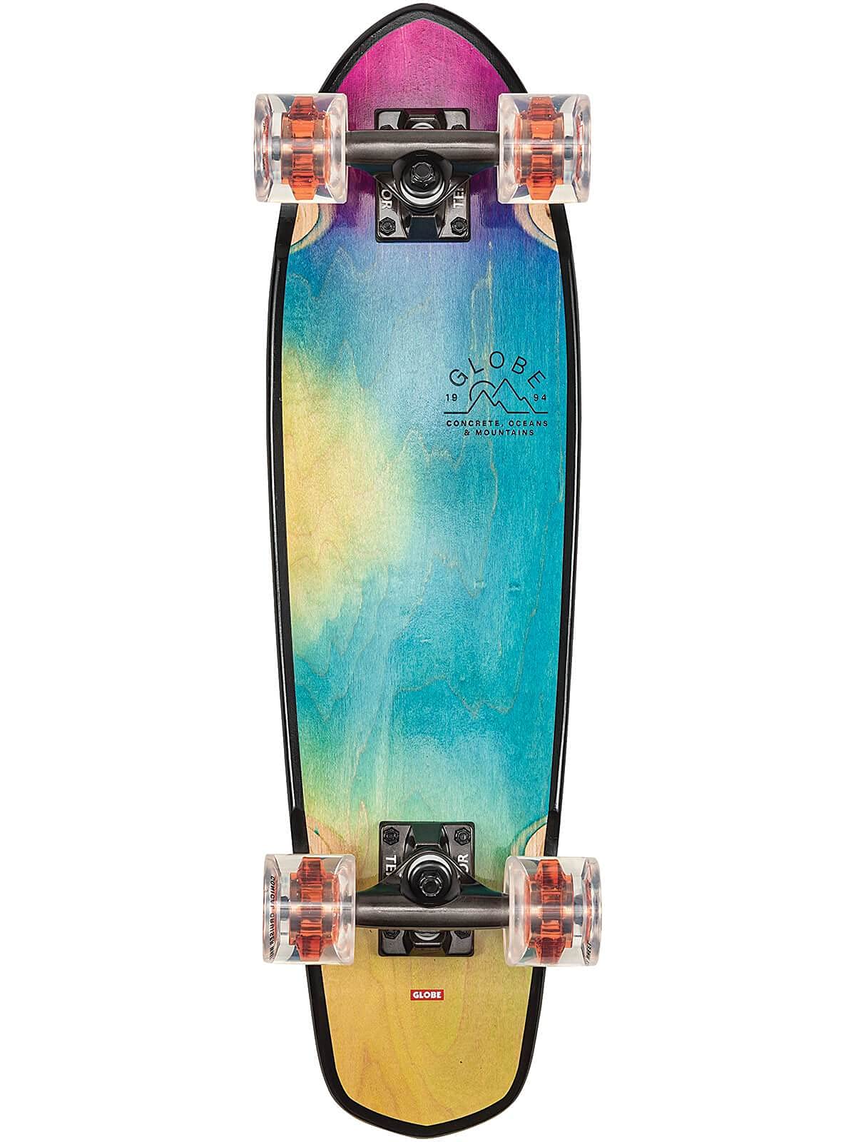 

Globe Blazer Complete L X W WB Skateboard,Washed Blue,26 7.25 - 13.75