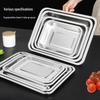 Huayu Jiehui 304 Stainless Steel Rectangular Tray