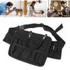 Sacoche de Nurse Multi-Compartiments Ceinture Réglable Portable Compacte Ceinture de Taille d'Infirmière Noir