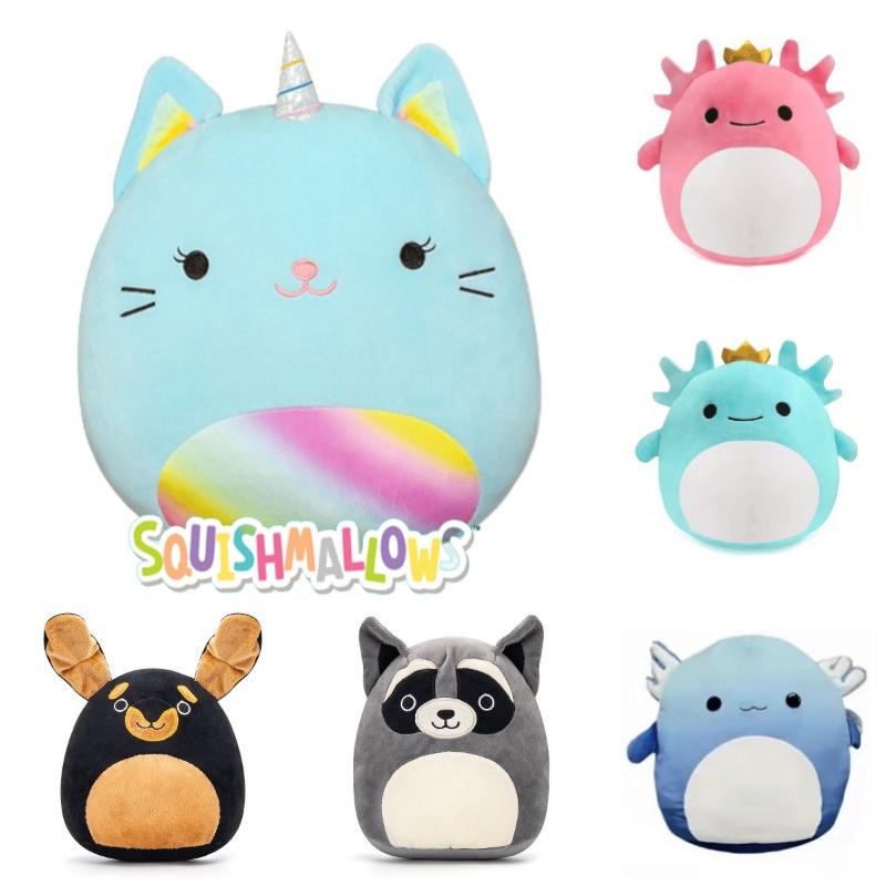Cuddly Squishmallow Plush Axolotl Doll Kids Xmas Birthday Gift
