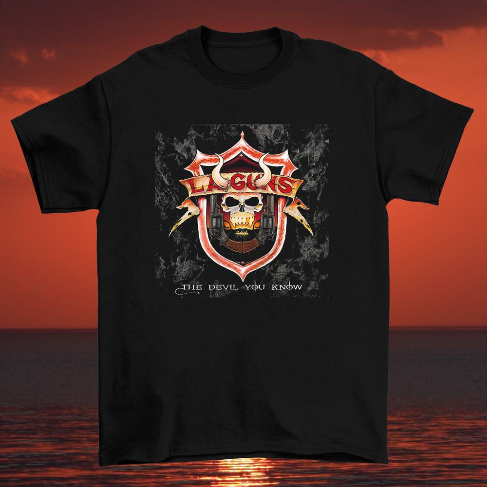 

L.A. Guns Band Logo T shirt Full Size S-5XL Unisex T-Shirt XL