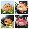 Plush Car Paper Towel Box Lion And Crab Tissue Holder Vehicle Interior Decoration
