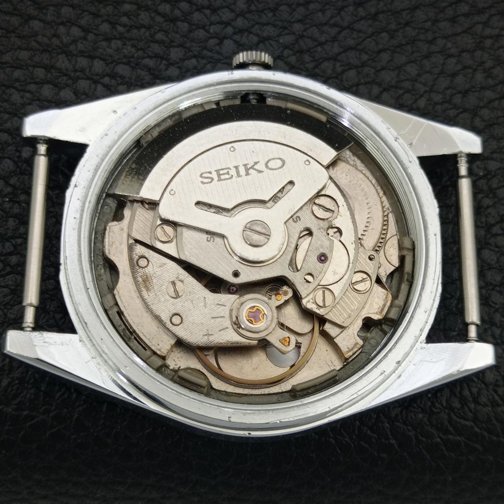 AUTOMATIC VINTAGE REFURBISHED SEIKO 6309A JAPAN MENS GREEN DIAL WATCH a443137-1