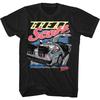 2025 Summer and Autumn New Style: Back To the Future Racing Print T-shirt Loose and Trendy Short-sleeved Cotton Couple's Top 01