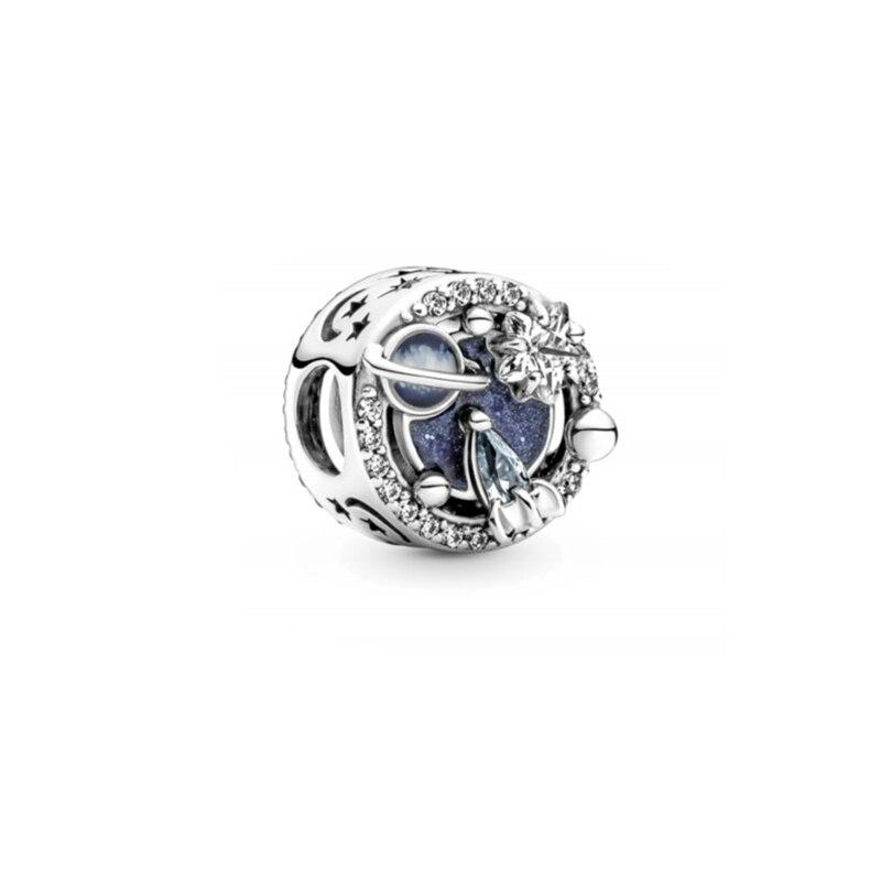 Winter Series S925 Sterling Silver Astronaut Charm Suitable For Diy Ladies Bracelet Necklace Original Fashion Accessories