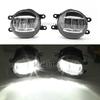 Fog Lights for Toyota Camry XV40 2007 2008 2009 Pre-facelift Chrome Fog Lamp Cover Grill Bezel LED Fog Light Headlight Foglights