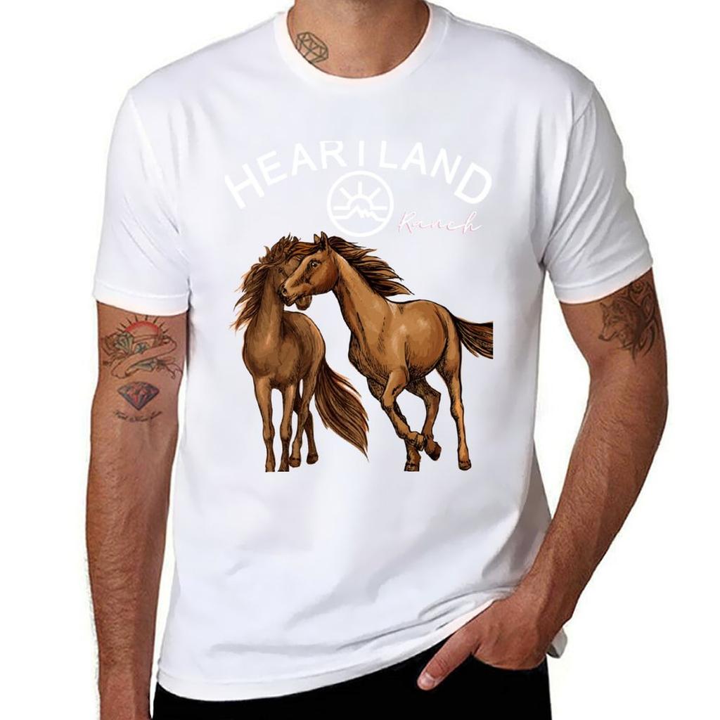 Heartland Ranch, Heartland Horse T-Shirt man t shirts for men man t shirts for men casual T-Shirt