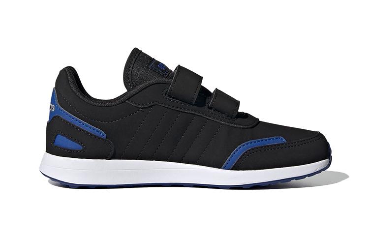 Adidas Neo Vs Switch 3 Breathable Low top Kids' Running Shoes Black Blue White Children Aged 3 7 Years Old FW3983