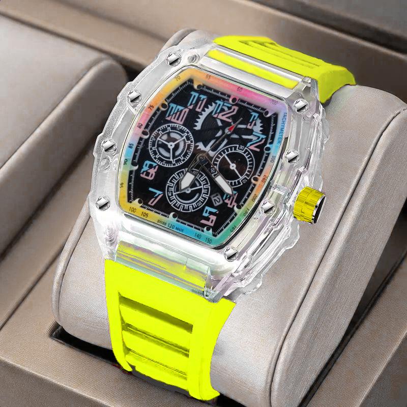 Pánské automatické křemenné hodinky Richard – Stylové, luminiscenční a vodotěsné pro běžné sportovní aktivity