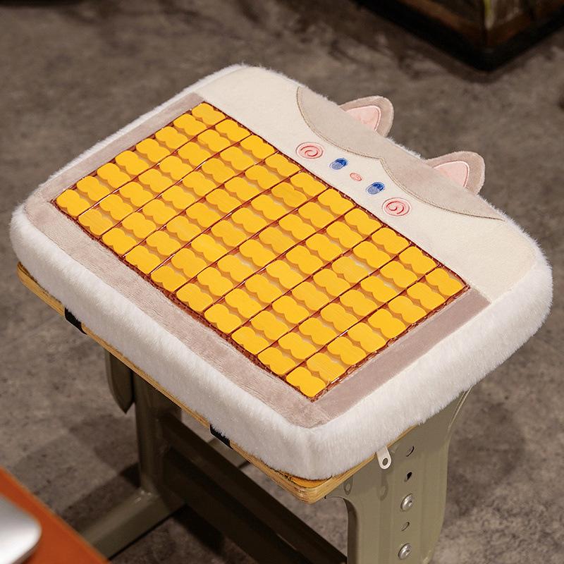 Cartoon Office Seat Cushion for Long Sitting - Universal, Thick, and Cute for All Seasons