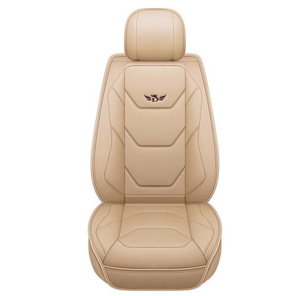 1 PC Pokrycie siedzenia samochodu Luksusowe uniwersalne 5D PU Skórzane pokrycie przedniego siedzenia Mata na siedzenia samochodowe Wodoodporny ochraniacz na fotel samochodowy Oddychający