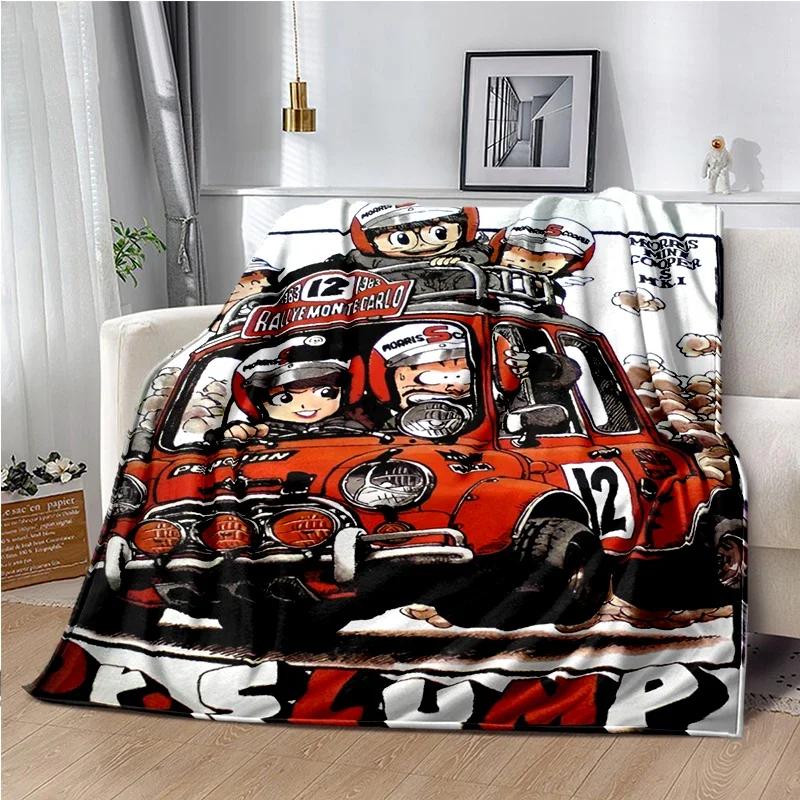 Cute Anime DR S-Slump A-Arale Blanket Super Soft Cartoon kawaii Blanket for Travel Bedding Couch Sofa Bed Blanket Birthday Gift
