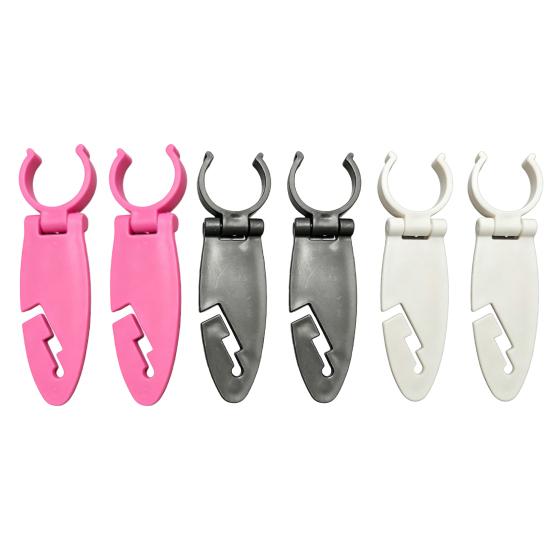 1 Pair 3D Printed Paddle Grip for Kayak Canoe, Paddle Shaft Holder with Clip, Lightweight Kayaking Accessory for Secure Grip, Water Sports Tool