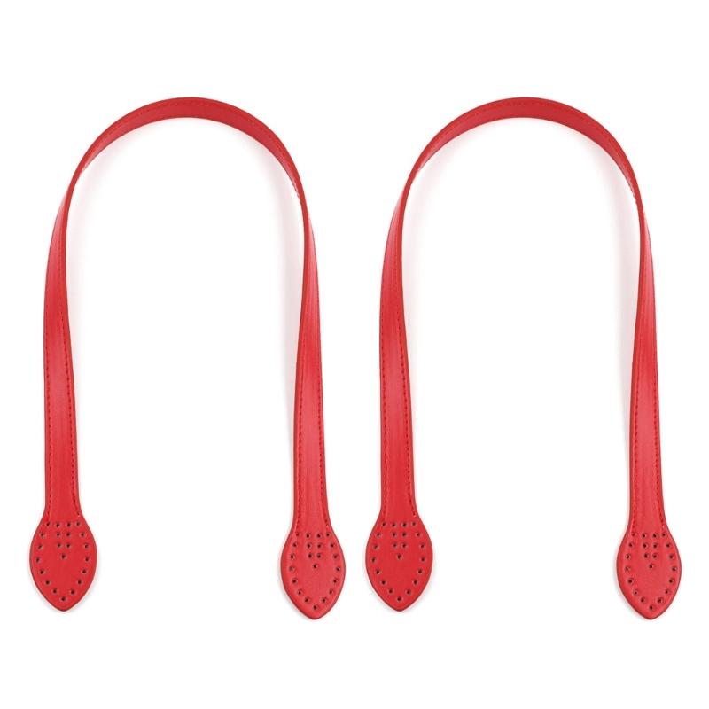 2Pcs DIY Lady Purse Handcraft Bags Strap Armpit Bag Replacement Shoulder Strap Handbag Tote Bag Handle Strap Belt 60cm