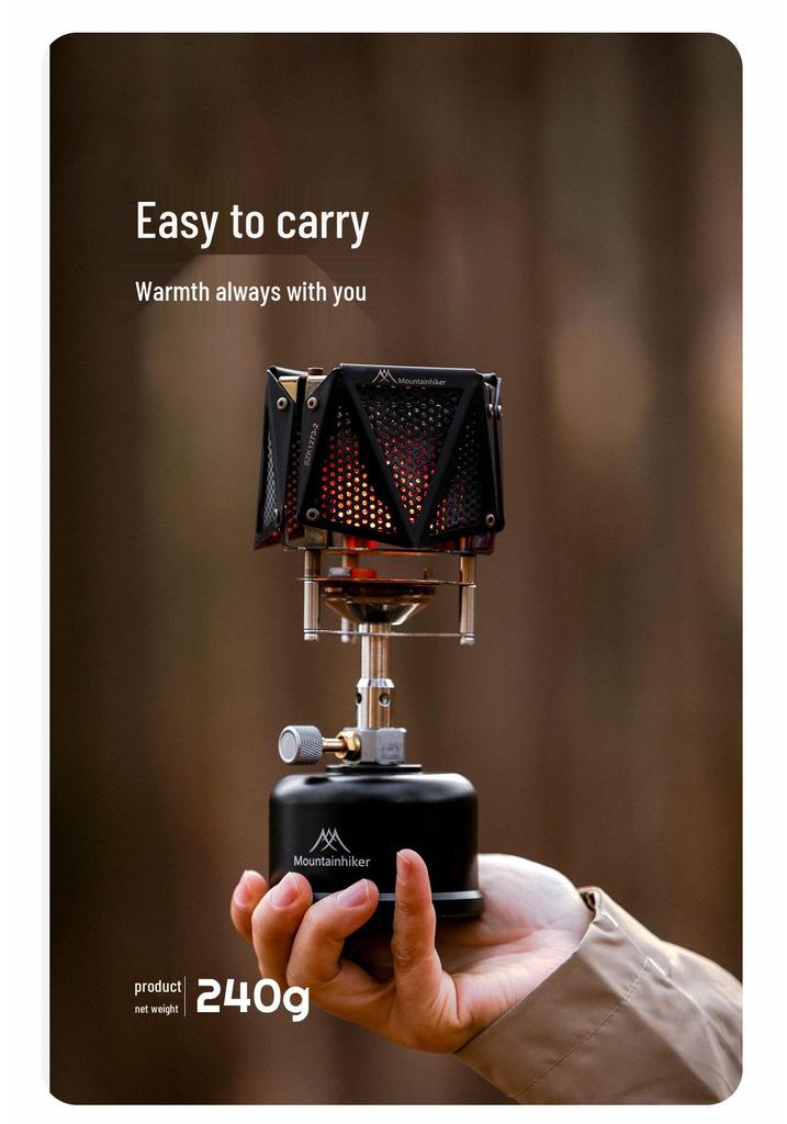 Portable Multifunctional Coffee Stove Cover for Camping & Indoor Warmth