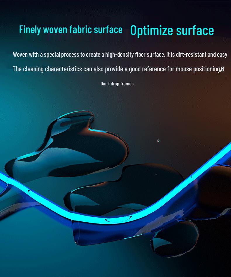 RGB Gaming Mouse Pad with Wireless Fast Charging (15W/10W/7.5W), Soft Surface, Colorful Light Effects, Phone Charger