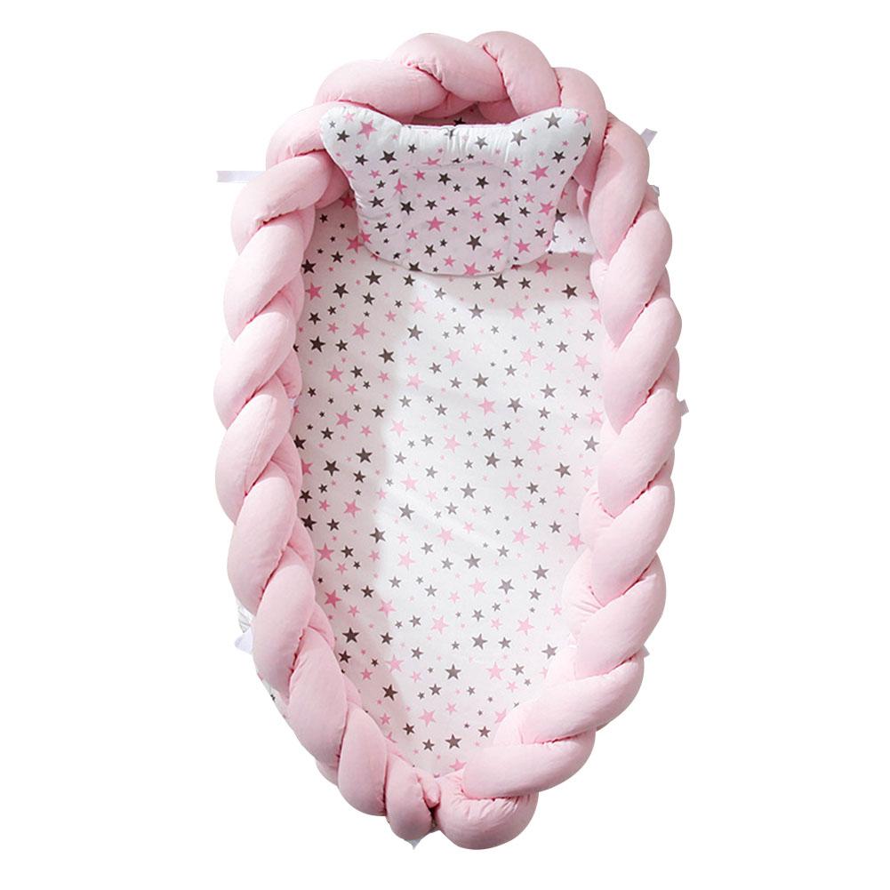 Folding Cotton Weaving Removable Sleeping Bed for Infants