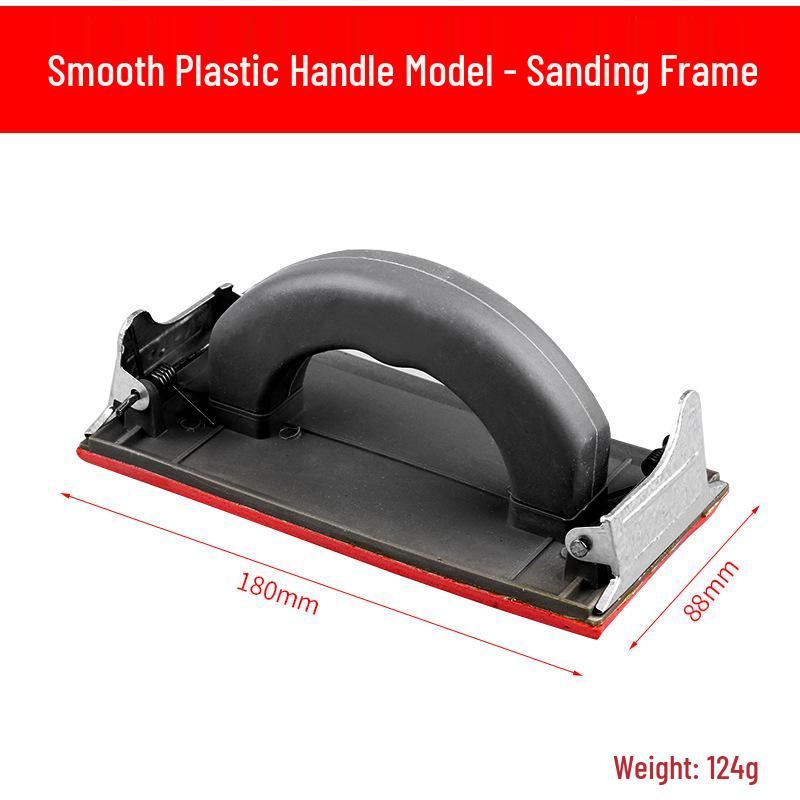 Multifunctional Sandpaper Holder for Wall, Furniture, and Putty Sanding