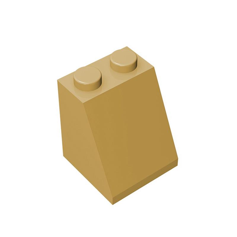 Non-Toxic Moc 10Pcs 3678 Slope 65 2X2 Building Block Kit High-Tech With Bottom Tube Bricks Educational Particle Toy Children Birthday Gift