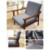 Funda Elástica con Cremallera para Sillón Jacquard de Hojas Fundas para Sillas Decoración del Hogar Funda Elástica para Silla Protector Elástico para Muebles de Silla Lavable
