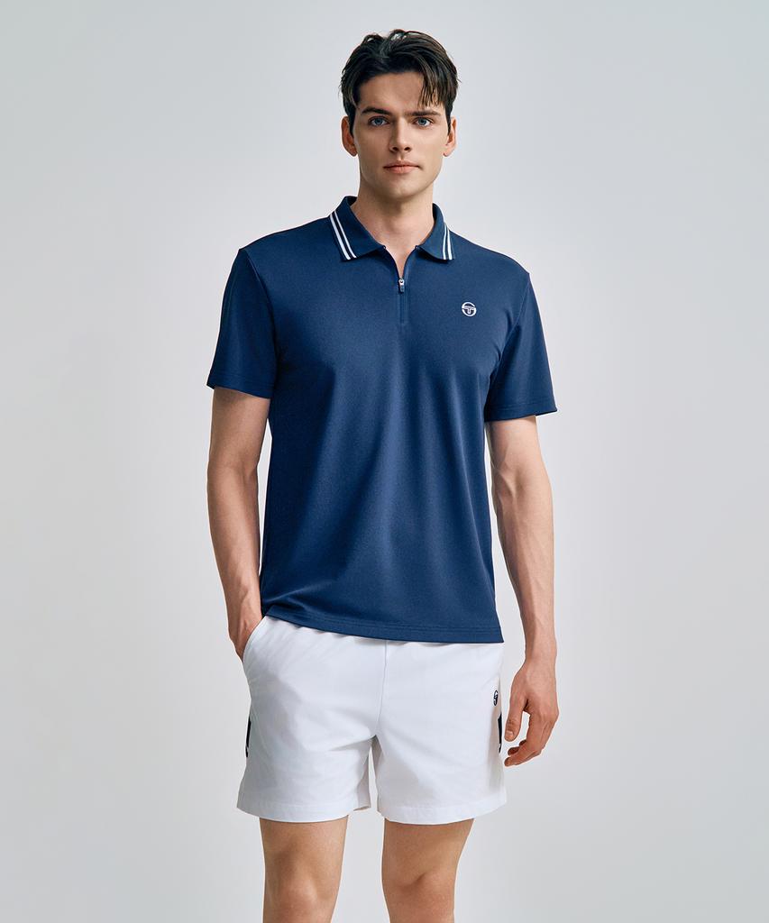 SERGIO TACCHINI M Zipper Neck Polo