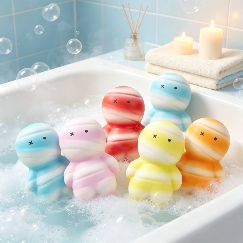 Squishy Mummy Slow Rebound Stress Relief Toy For Kids And Adults