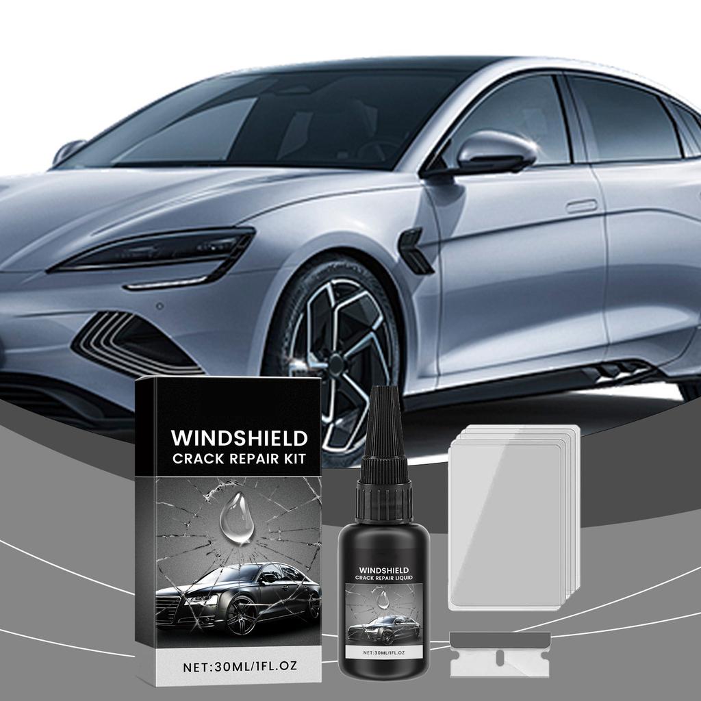 Windshield Repair Liquid Professional Grade Transparent Windshield Crack Filler Kit For Clear Visibility Restoration