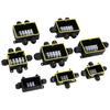 IP68 Waterproof Outdoor Junction Box with Terminals – Plastic High Power Rainproof Distribution Box with Ears