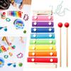 Musical Instruments Toys For Toddler Montessori Baby Wooden Percussion Instruments Xylophone Toy Preschool Educational Music Toy