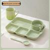 Jiakangming Ceramic 4-Compartment Meal Plate