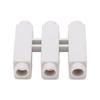 2Pcs High Power Wire Cable Connector 3 In 3 Out Strong Conductivity Heat Dissipation High Power