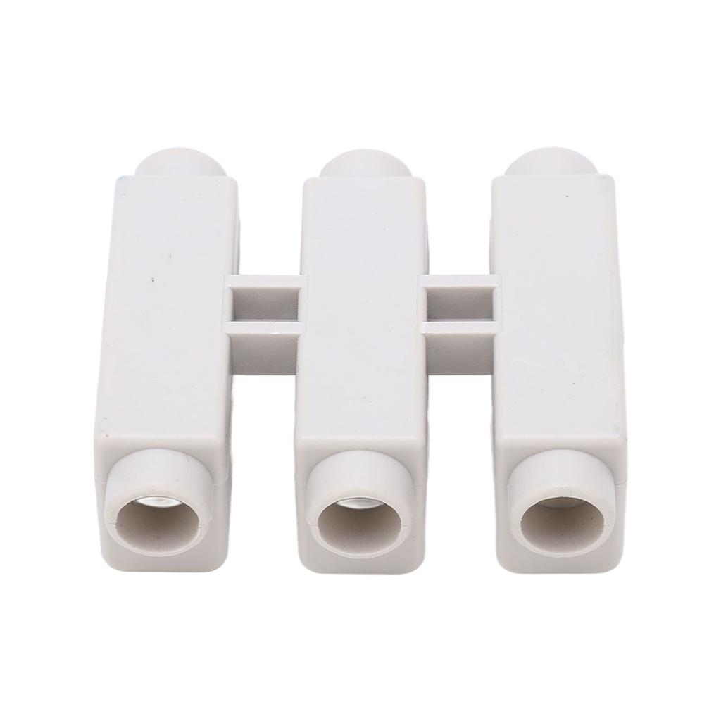 2Pcs High Power Wire Cable Connector 3 In 3 Out Strong Conductivity Heat Dissipation High Power