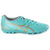 Asics Ds Light Club Wide Fashion Ag (Rubber Short Studs) Artificial Grass Fitting Soccer Shoes Men Soccer Shoes Blue Gold 1103A119-400