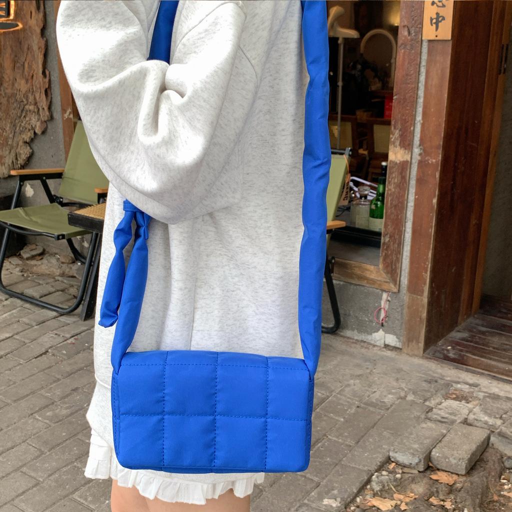 Premium Sense Niche Underarm Bag Sponge Pillow Bag Shoulder Bag Messenger Bag Women'S Bag Down Bag Versatile Handbag