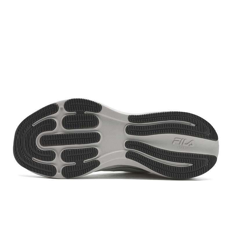 New FILA Sports Function Cushioning, Wear Resistant Low Top Running Shoes Women's White Gray A12W531134FBN