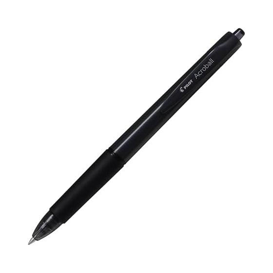 PILOT Acroball Ballpoint Pen, 0.7mm, Black Ink, 10-Pack