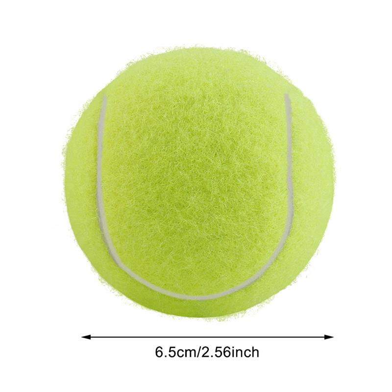Tenisové míčky Trénink s vysokým odrazem Venkovní elasticita Odolná pro psy Bite Chase a Chomp 6,5CM psí míček