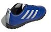 Adidas VIII TF J Synthetic Leather Slip Resistant Abrasion Resistant Low top Kids' Soccer Shoes Blue GW6161