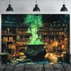 1 Piece, Background Cloth for Witches, Magic Pots, Bookshelves, and Ghost Rooms In the Scene, No Electricity Required