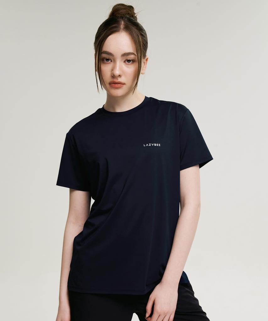 Leijibi Aero Touch Unisex Short Sleeve T-Shirt Standard Fit (Swim Running Gym) Short Sleeve W (4 Colors)