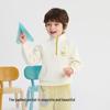 Balabala Kids' Winter Fleece Sweatshirt & Pants Set