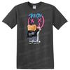 Süßes Bären Graffiti T-Shirt Grafik Kunst Lächeln Design Lässige Streetwear Tee