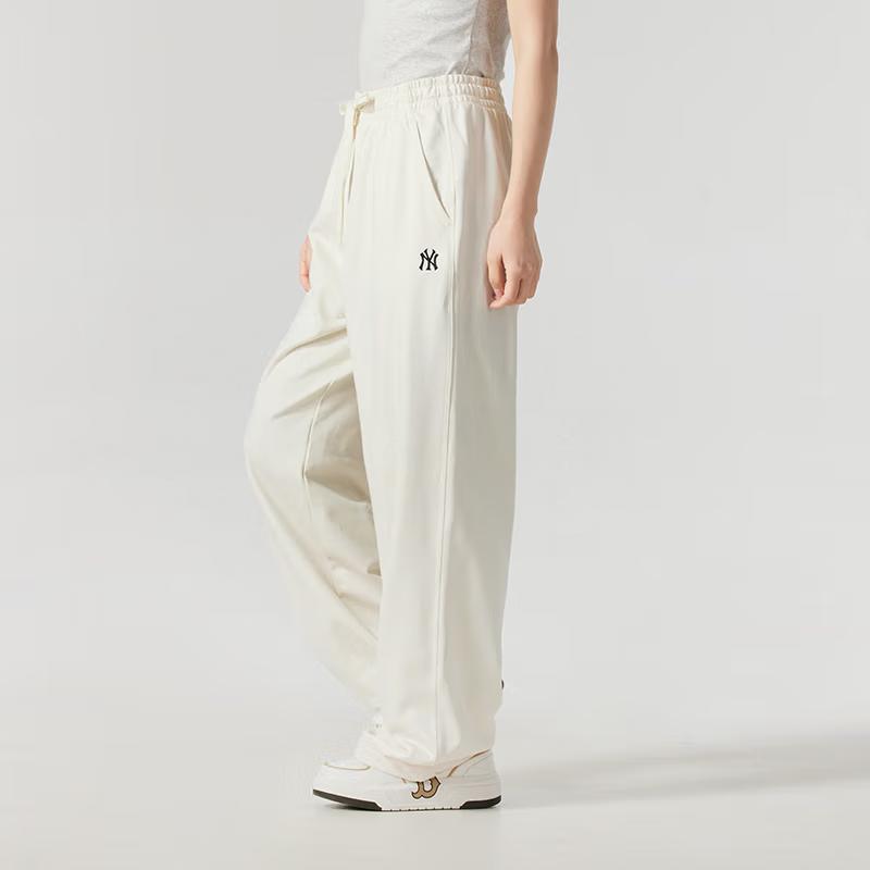 New MLB New York Yankees Casual Pants Unisex Cream 3APTB0451-50CRS