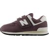 Nb 574 Fashion Comfortable Sports Minimalist Low Top Kids Running Shoes Kids Running Shoes Purple PV574LCE