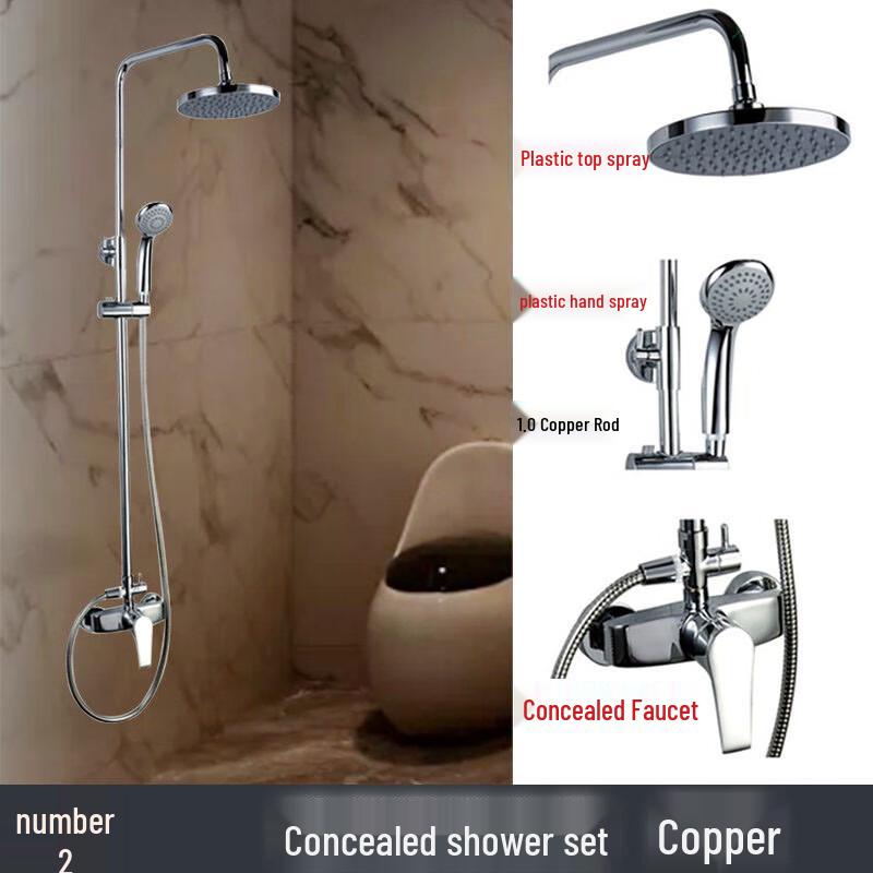 Lindong Copper Shower Faucet System
